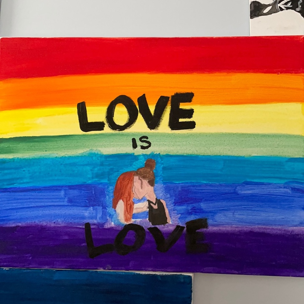 Lgbtq painting